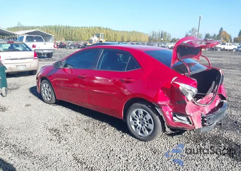 2015 Toyota Corolla S from USA, damaged, VIN 2T1BURHE5FC365483